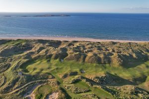 Royal Portrush 7th Side Green Aerial